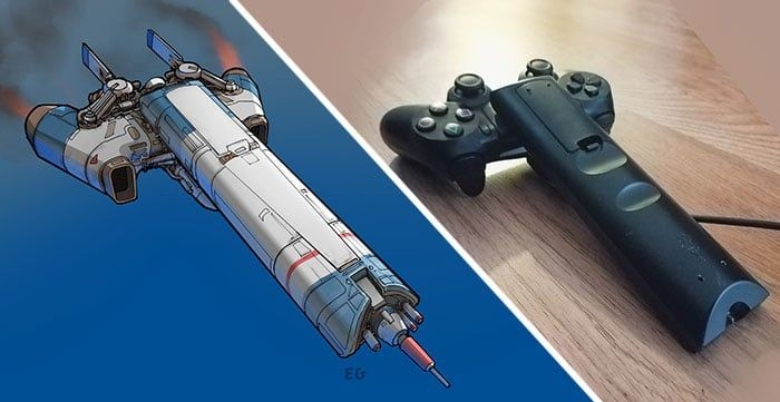 Inspirasi Keren Menciptakan Pesawat Luar Angkasa