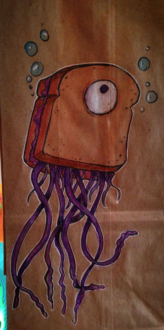 Anak Beruntung, Selalu Lihat Gambar Berbeda Di Bekal Makannya